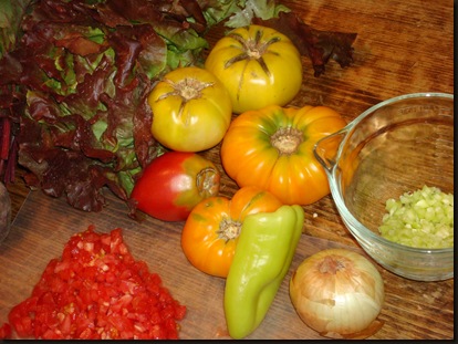 heirloom tomatos and salsa 002