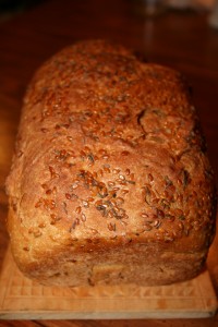  bread-rye and flax seed